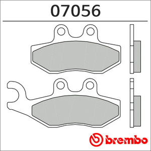 브램보 베스파 GTS125/300 브레이크패드 프론트,07056XS