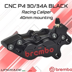 [brembo] CNC P4 30/34A BLACK 40mm [07BB15]